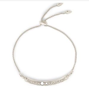 NWT Kendra Scott silver bracelet